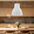 Cradle 24-in White 1 Light Pendant