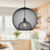 Gibraltar 18-in Black 1 Light Pendant