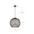 Gibraltar 18-in Black 1 Light Pendant