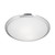Malta 15-in Chrome 2 Lights Flush Mount