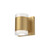 Norfolk 5-in Brushed Gold LED Wall Sconce