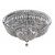 Betti Luxury Crystal Flush Mount Light – Polished Chrome