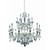 Jolivet Luxury Crystal Chandelier – Two Tone Silver