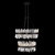 Glacier 2 Tier LED Pendant – Matte Black, Clear Crystal