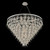 Carmella Luxury Crystal Pendant – Brushed Brass