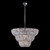 Fontana Luxury Crystal Pendant – Polished Chrome