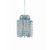 Milieu Luxury Crystal Mini Pendant – Polished Chrome