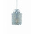 Milieu Luxury Crystal Mini Pendant – Polished Chrome