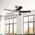 Erikson 52-in Brushed Nickel FAN + LED KIT with Bulb Ceiling Fan