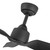 Hugo 52-in Matte Black LED Exterior Ceiling Fan