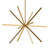 Sirius 56-in Brushed Gold LED Chandeliers