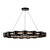 Nami 32-in Gloss Black LED Chandelier