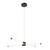 Akari 37-in Black LED Chandeliers