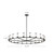 Revolve Clear Glass/Polished Nickel 21 Light Chandeliers