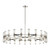 Revolve Clear Glass/Polished Nickel 42 Lights Chandeliers