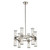 Revolve Clear Glass/Polished Nickel 12 Lights Chandeliers