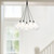 Bolla 16-in Black LED Chandelier