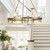 Lucian 36-in Clear Crystal/Vintage Brass 8 Lights Chandeliers