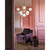 Celia 31-in Brushed Gold/Opal Glass 9 Lights Chandeliers
