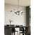 Geode 48-in Black LED Chandeliers