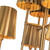 Plisse 30-in Aged Gold 8 Lights Chandeliers
