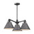 Archer 25-in Steel Shade 3 Lights Chandeliers