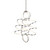 Synergy 41-in Antique Silver LED Chandeliers