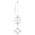 Synergy 41-in Antique Silver LED Chandeliers