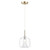 6.75 Inch Pendant – Satin Brass