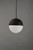 11.75 Inch Pendant – Black