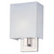7 Inch Wall Sconce – Satin Nickel