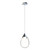 Dewdrop 7.75 Inch Single Pendant – Polished Chrome – E21562-18PC