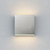 5.5 Inch Outdoor Wall Light – Satin Aluminum