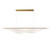 Manta 9.75 Inch Linear Pendant – Gold – E24718-144GLD