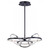 26 Inch Pendant – Black / Polished Chrome