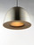 15.75 Inch Pendant – Satin Nickel / Black