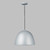 15.75 Inch Pendant – Dark Gray / Coffee