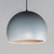 19.75 Inch Pendant – Dark Gray / Coffee