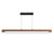 2 Inch Linear Pendant – Walnut / Black