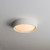 Souffle 10.5 Inch Flush Mount Ceiling Light – Chaulk White – E25050-CHK