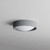 Souffle 10.5 Inch Flush Mount Ceiling Light – Gray – E25050-GY