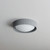 Souffle 10.5 Inch Flush Mount Ceiling Light – Gray – E25050-GY