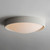 Souffle 18 Inch Flush Mount Ceiling Light – Chaulk White – E25058-CHK