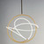 27 Inch Pendant – Black / Gold