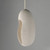 Luna 8.25 Inch Single Pendant – Chaulk White – E25214-CHK