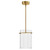 Polo 7.75 Inch Mini Pendant Light – Gold – E26381-18GLD