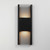 8 Inch Outdoor Wall Light – Black