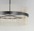 33.75 Inch Pendant – Black / Satin Nickel