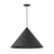 Pitch 21.5 Inch Single Pendant – Black – E34502-BK