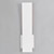 4.25 Inch Wall Sconce – White